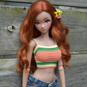 Top all'uncinetto per Smart Doll (solo taglia busto media) - Abbigliamento SmartDoll