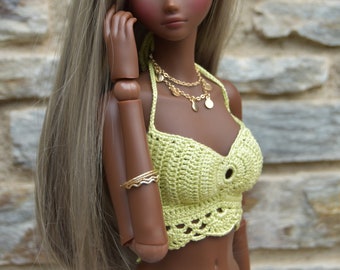 Top a crochet/ganchillo para Smart Doll