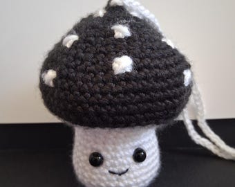 Handmade Crocheted Amigurumi Mushroom
