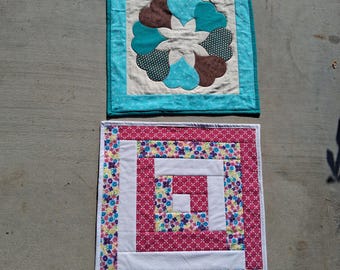 Handmade Wall Hanging or Doll Quilt