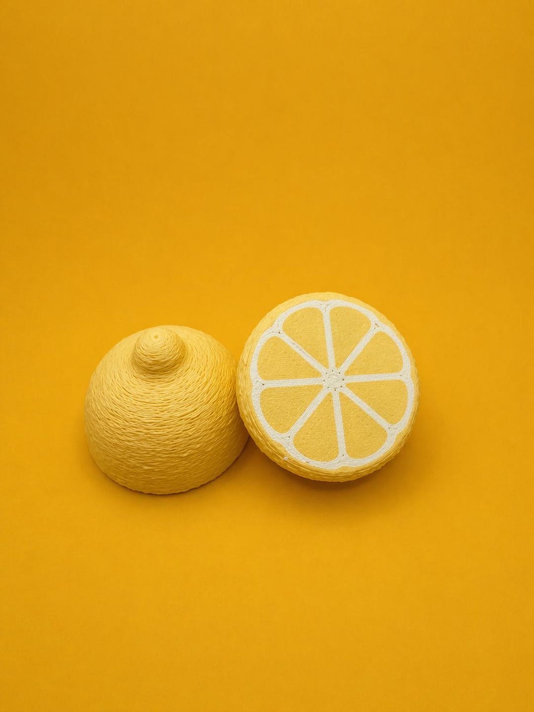 Lemon Toy By Romp Magnetic Lemon Toy Set | 3D Printed Sliceable Play Food (2 Pack) - Etsy