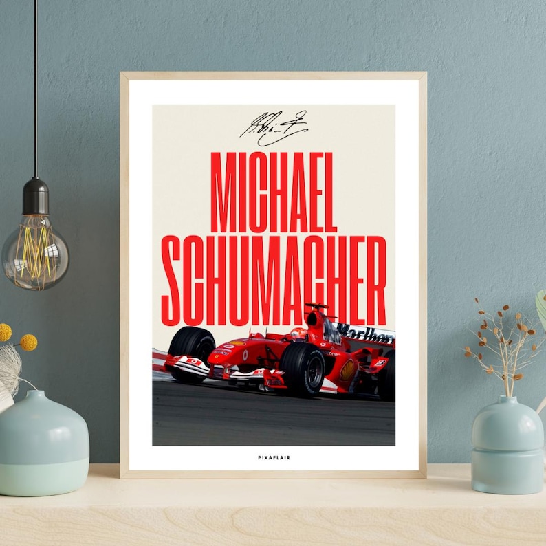 Michael Schumacher Poster