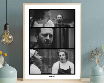 The Bear | TV Show Scene Poster | High Stress Kitchen Moment | Wall Art