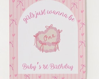 Cartel de Girls Just Wanna Be One