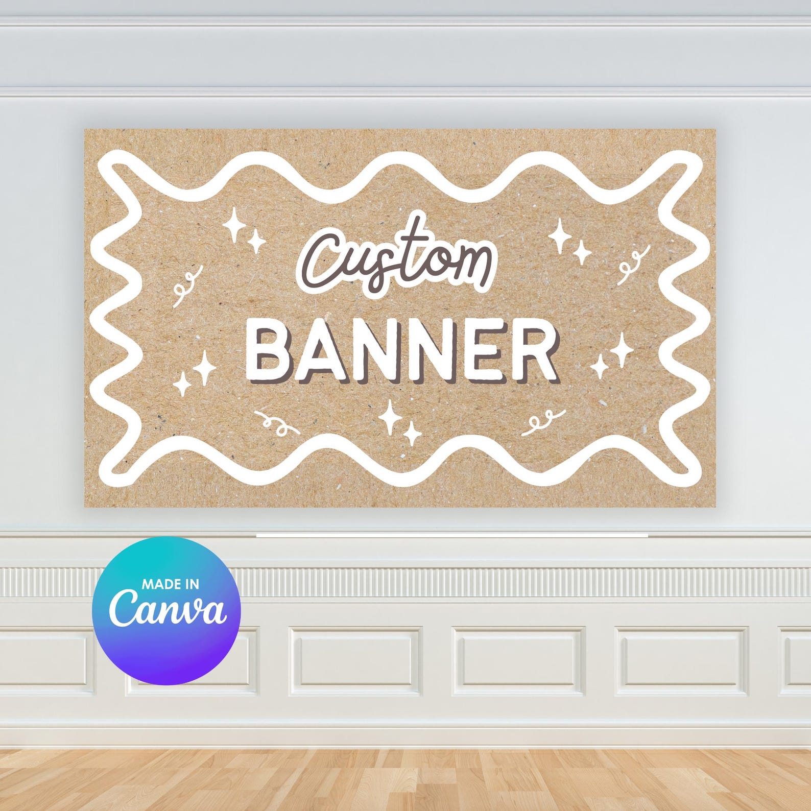 Signon Banner Custom Banner Design | Editable in Canva | 36x60 DIY Painted Sign ...