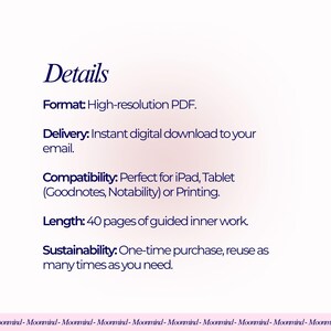 28-Day Mental Reset Workbook Self-Awareness Inner Work PDF Pattern image 6