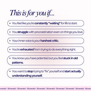 28-Day Mental Reset Workbook Self-Awareness Inner Work PDF Pattern image 4