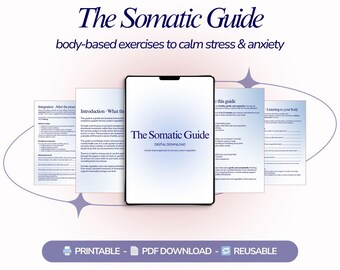Somatic Therapy Guide for Nervous System Regulation and Emotional Release