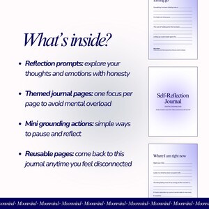Self Reflective Journal Prompts for Mental Clarity Self Awareness and Emotional Balance image 2