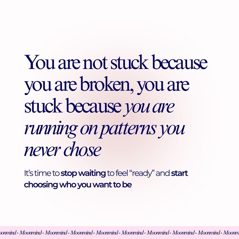 28-Day Mental Reset Workbook Self-Awareness Inner Work PDF Pattern image 3
