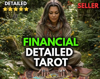 Same Hour Financial Tarot Reading | Wealth & Career Insight (PDF Report)