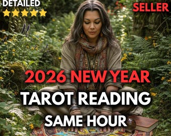 New Year Tarot Reading, 2026 Tarot Reading, 2026 New Year Predictions, Tarot Cards Reading, Same Day Tarot Reading, Honest Psychic