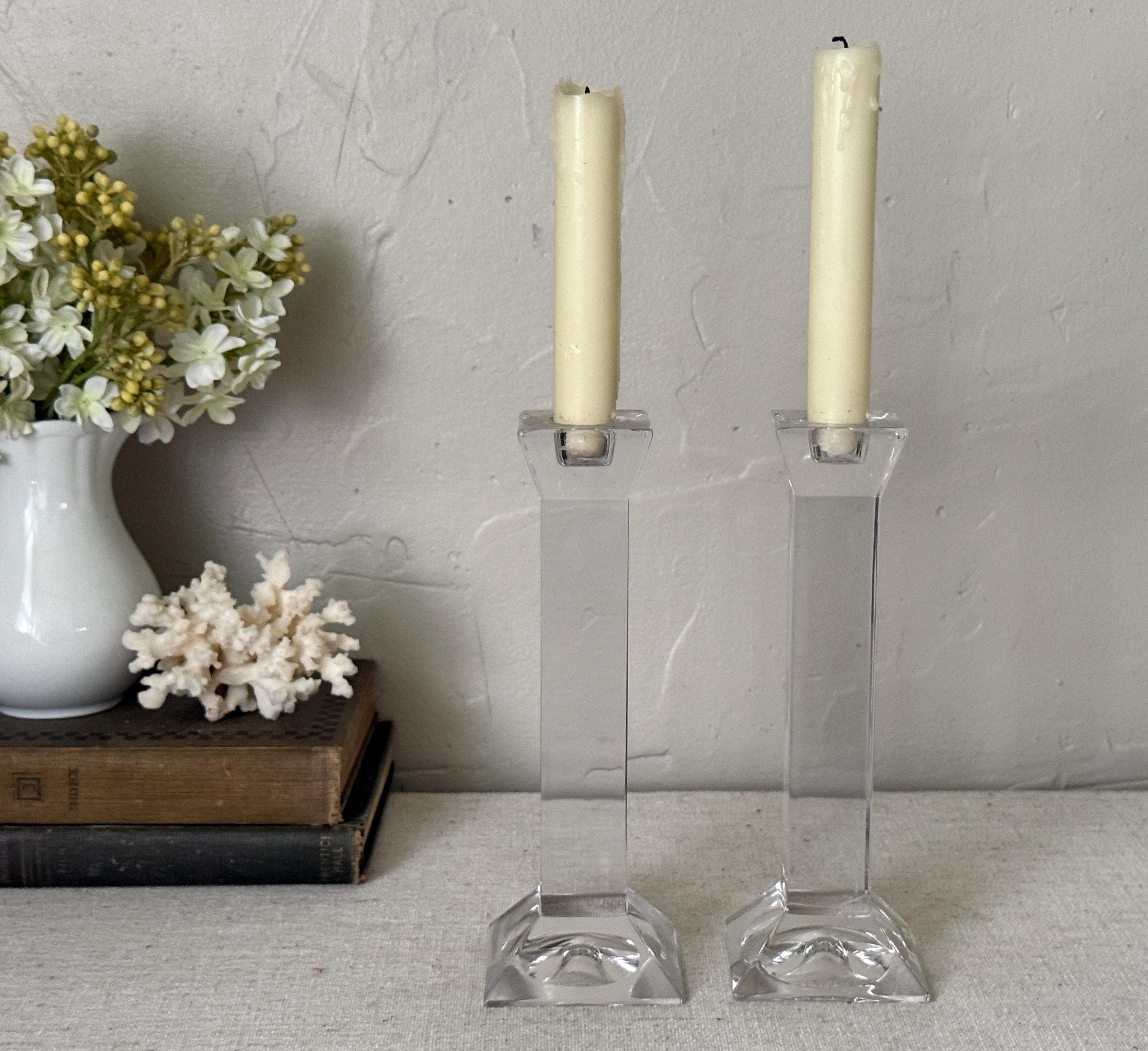 Villeroy and Boch Glass Candlestick - Etsy