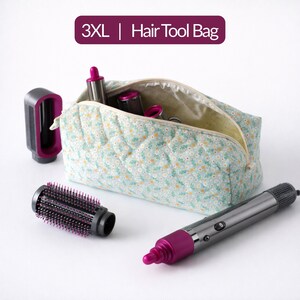 3XL hair tool bag and small zipper pouch sewing pattern