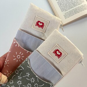 Notebook accessory sewing pattern for pen storage