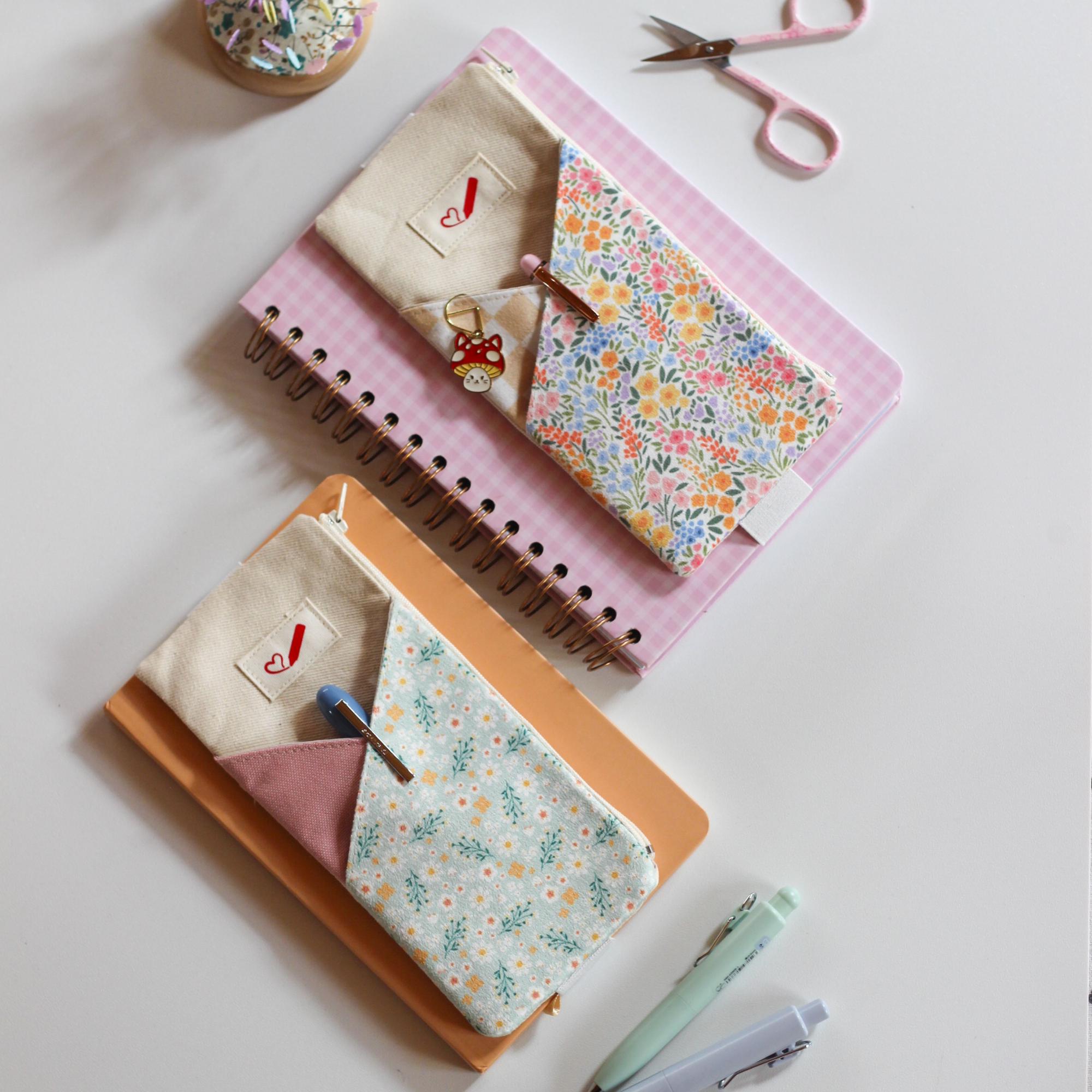Elastic Book Band Pen Holder PDF Sewing Pattern, Journal Pencil Pouch ...