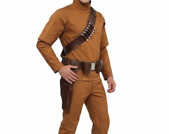 Sci-Fi Fliegeranzug Cosplay | Space Krieger Rüstung Basis Outfit | Futuristisches Kopfgeldjäger Zubehör