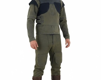 Traje de cosplay de ciencia ficción / Traje de cazarrecompensas con armadura espacial / Disfraz de Comic Con