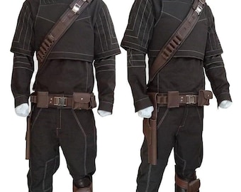 Traje de vuelo mandaloriano personalizado inspirado en fans / Cosplay de cazarrecompensas de ciencia ficción