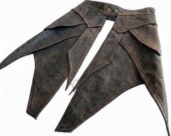 Cosplay de cuero Kama: falda de armadura de cazarrecompensas / accesorio de disfraz inspirado en el Mandaloriano / capa de ciencia ficción