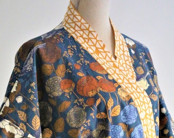 CUSTOM Luxury Kimono Robe - Custom Cotton Kimono Robe
