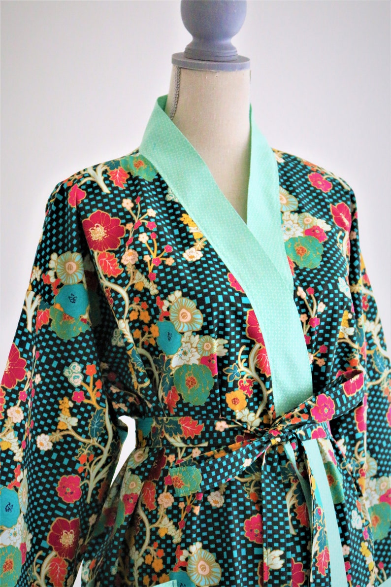 Custom Cotton Kimono Robe CUSTOM Luxury Kimono Robe