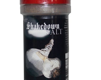 Smoked Garlic Salt 3 Pack, WT Shakedown Salt, Smoked Garlic Powder, Spice Gift Pack