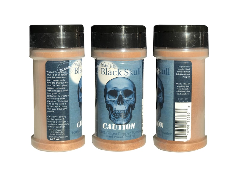 Gewürz-Geschenk-Set Carolina Reaper heißen Chilipulver Geist Pfeffer Pulver Trinidad Moruga Scorpion Chili Gewürz 4 Pack Bild 4