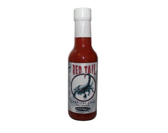 Trinidad Moruga Scorpion Hot Sauce Red Tail Scorpion Sauce Very Hot