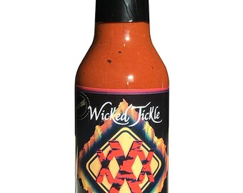 XXX Wicked Tickle Ghost Pepper Hot Sauce World's hottest chipotle pepper sauce All Natural