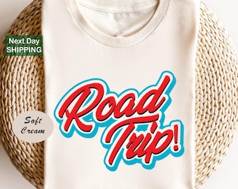 Road Trip Graphic Shirt, Adventure Map Route Tee, Vacation Travel Top, Summer Roadtrip Gift