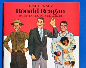 ronald reagan paper dolls