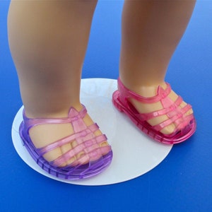 Doll Jelly Sandals & Sunglasses with Toys