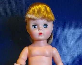 Vintage Toddler Doll 16"