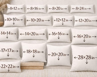 Pillow Insert, Cushion Insert, Pillow Filling, Polyester Filling, Microfiber Filling, Lumbar Pillow Insert, Decorative Pillow Insert