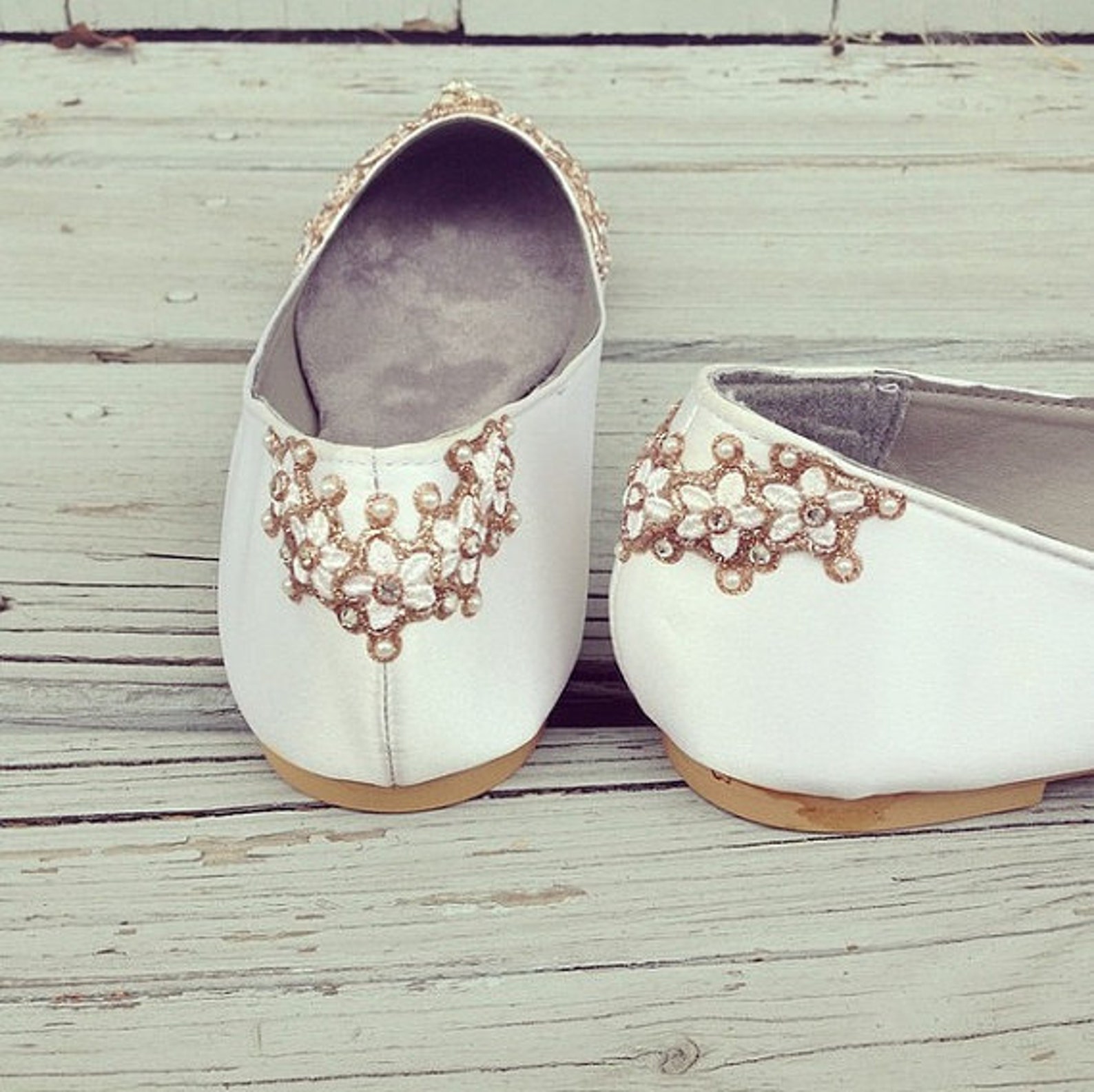 spring garden bridal ballet flats wedding shoes - any size - pick your own shoe color and crystal color spring garden bridal ballet flats wedding shoes - any size - pick your own shoe color and crystal color