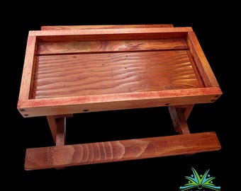 Chick‑Nik Tables – Handmade Pine Picnic Tables for Chickens & Backyard Wildlife