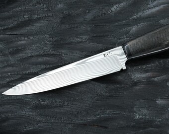 Paring knife stainless Damasteel
