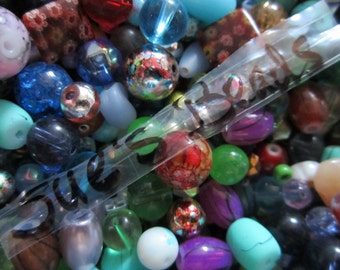 100 Nice Glass Bead Mix, Assortment, Good Quality FREE SHIPPING