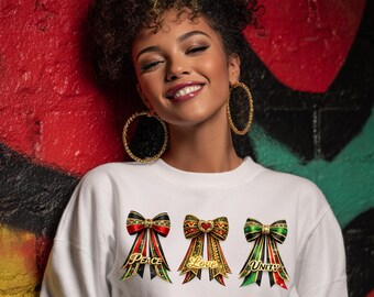 Laço do Orgulho RBG PNG | Clipart Afrocentrado, História Negra (Download Digital)