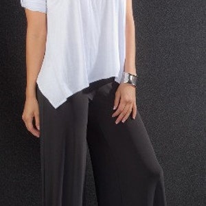 Tummy Control Black Palazzo Pant