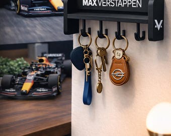 Porte-clés Formule 1 – Design Voiture De Course – Pour Clés Ou Déco écran – Cadeau Fan De F1 Hommes/femmes - 8