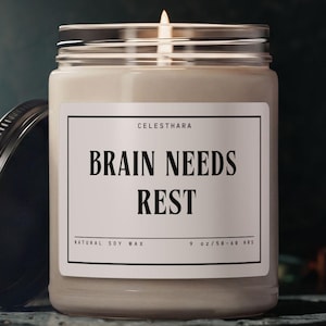 Humor Gift For Overthinking Personalities Stress Recovery Relaxation Decor Comfort Present For People Experiencing Mental Overload