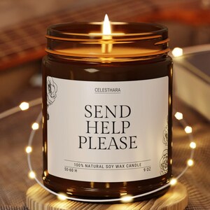 Funny Customer Service Burnout Humor Candle Gift For Retail Worker Stress Relief Desk Decor Mood Reset Present For Busy Workday Moments