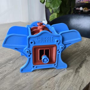 mtg card shuffling machine Spin Master Games Automatic Shuffler (2 Decks), Requires 4 AA Batteries (Not Included), for Ages 8 and up MUTIPLE USE FRT-G2 Playing card shuffling machine