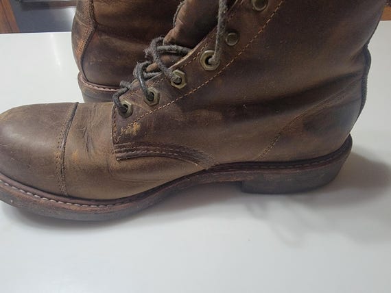 Chippewa cap toe work boots. - image 3