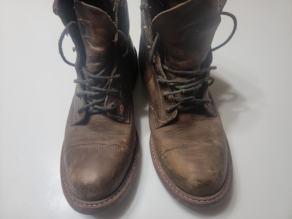 Chippewa cap toe work boots. - image 1