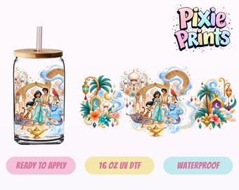 Magical UV DTF Tumbler Wrap Same Day Print #3856-16