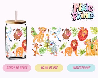 Magical UV DTF Tumbler Wrap Same Day Print #3525-16
