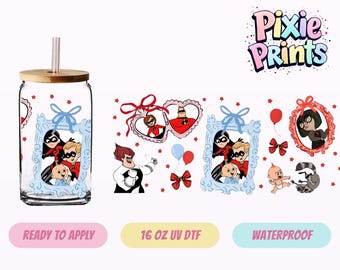 Magical UV DTF Tumbler Wrap Same Day Print